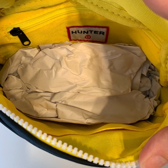 Hunter Target Belt Bag Navy Blue Yellow Accents - Picture 6 of 8